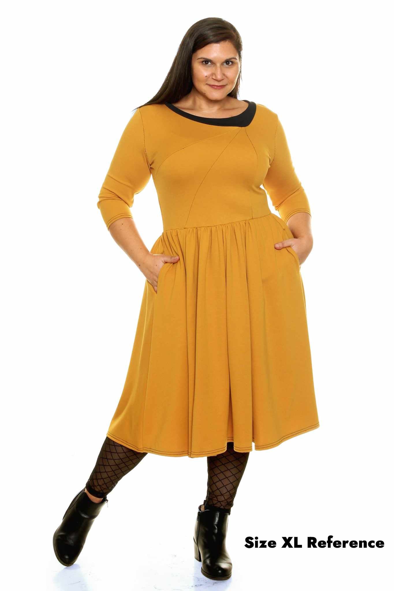 Original Retro Swing Dress in Pink