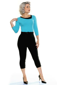 Original Retro Top in Blue