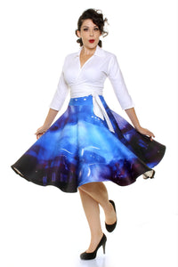 Star Trek™ The Motion Picture: Enterprise in Drydock Midi Skirt