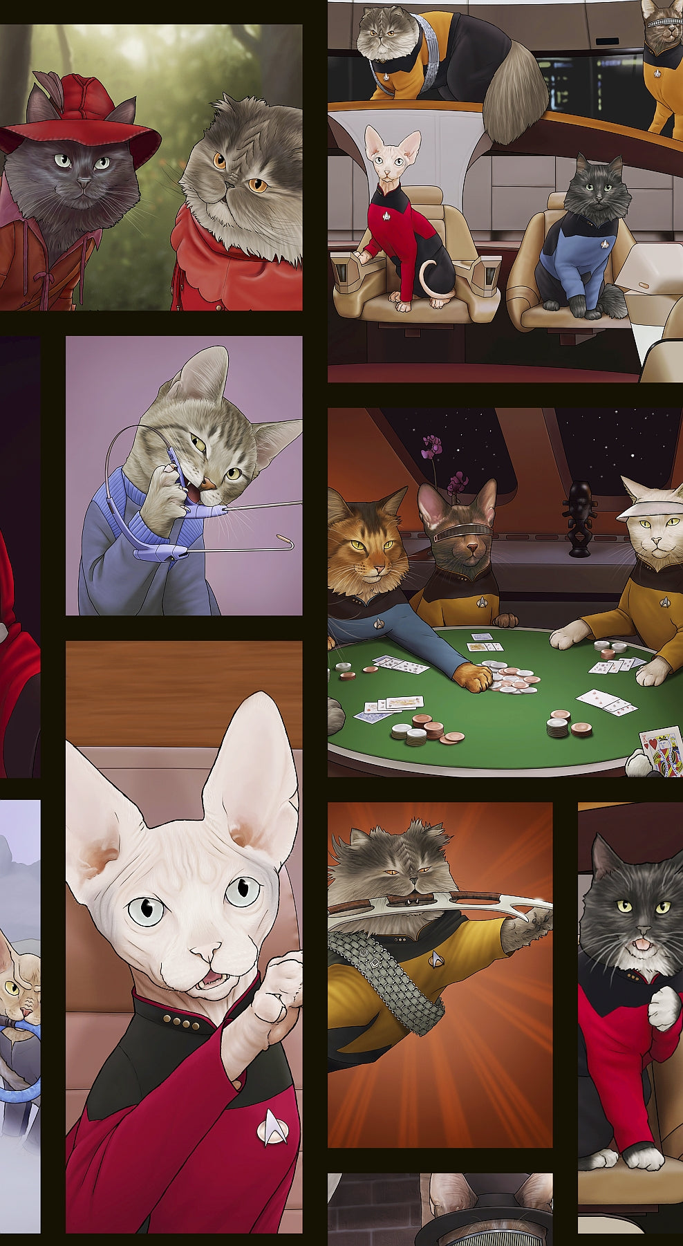 Star Trek™ TNG CATS Leggings